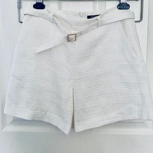 White belted mini skirt from Forever 21